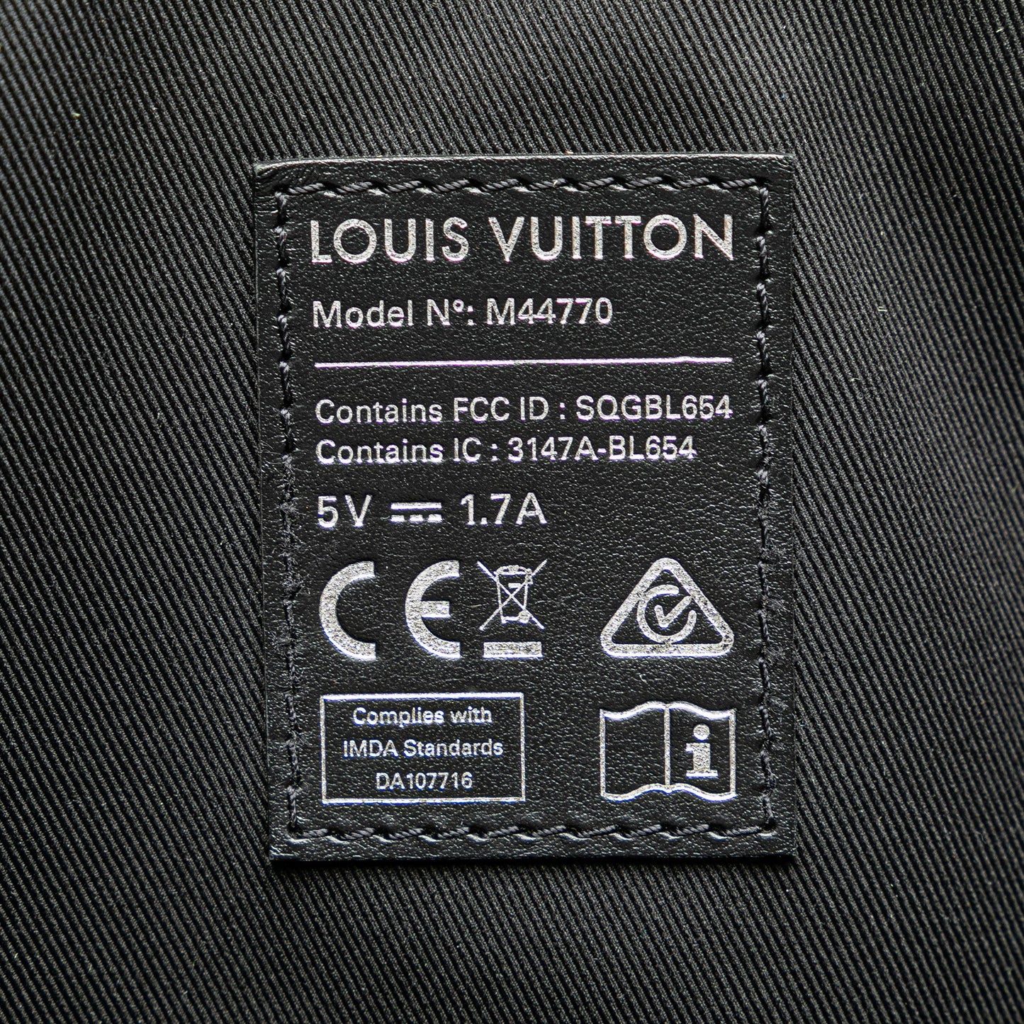Louis Vuitton Monogram Light Up Keepall Bandouliere 50 Black
