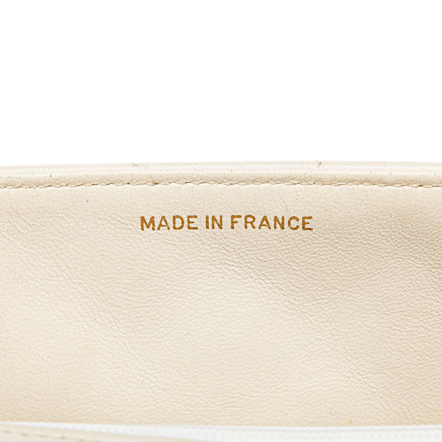 Chanel Mini Square Classic Lambskin Single Flap White