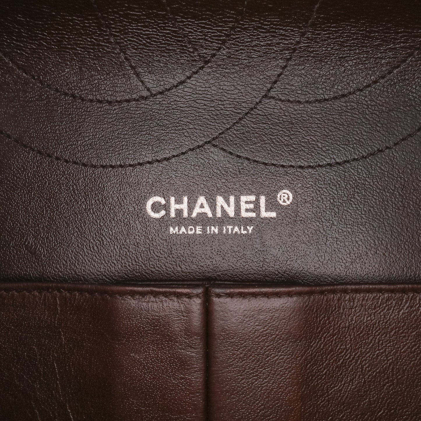 Chanel Reissue 2.55 Quilted Patent Double Flap 227 Brown