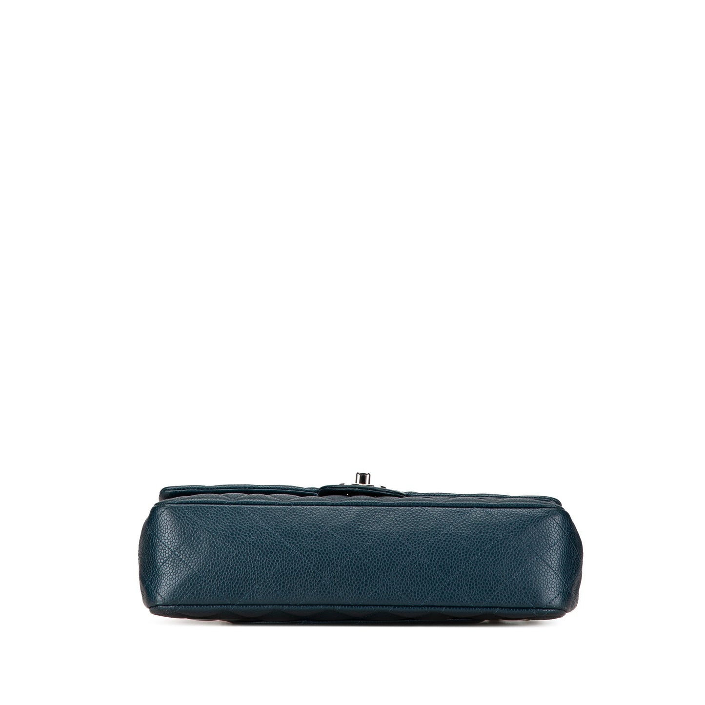 Chanel Medium Classic Caviar Double Flap Blue