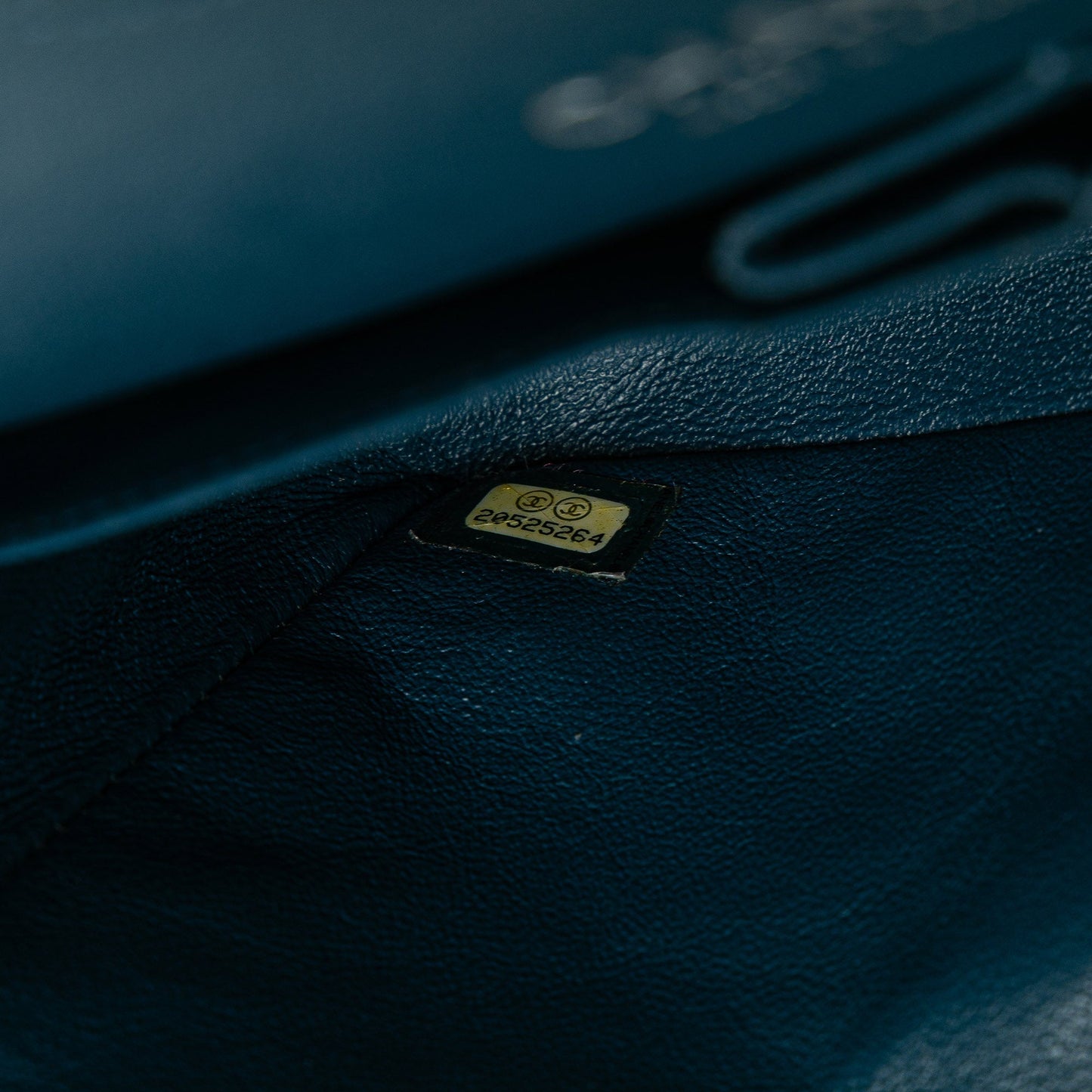 Chanel Medium Classic Caviar Double Flap Blue