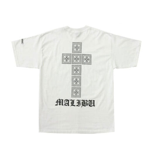 Chrome Hearts Malibu Exclusive Square Cross T-Shirt – White
