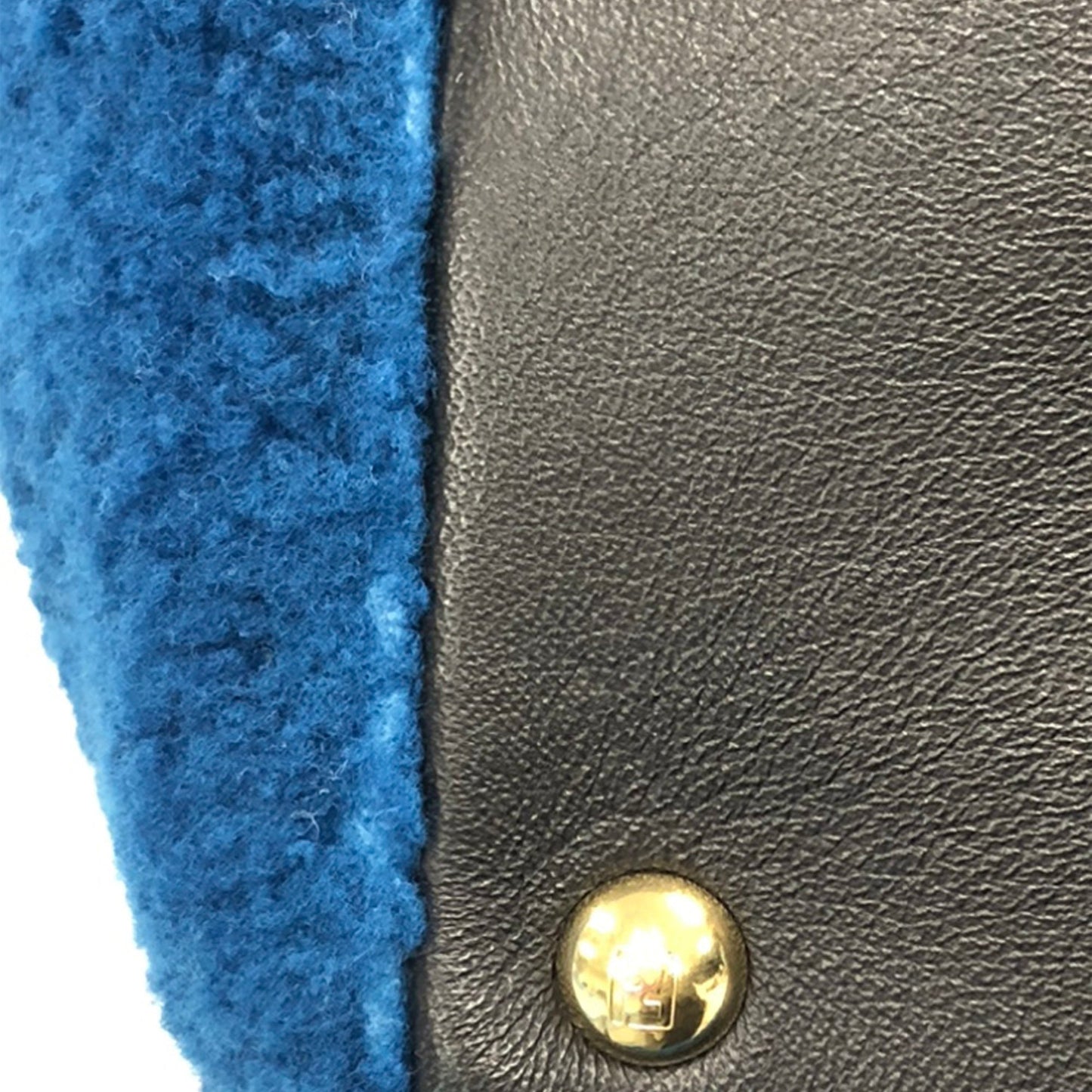 Fendi Medium Shearling 2Jours Blue