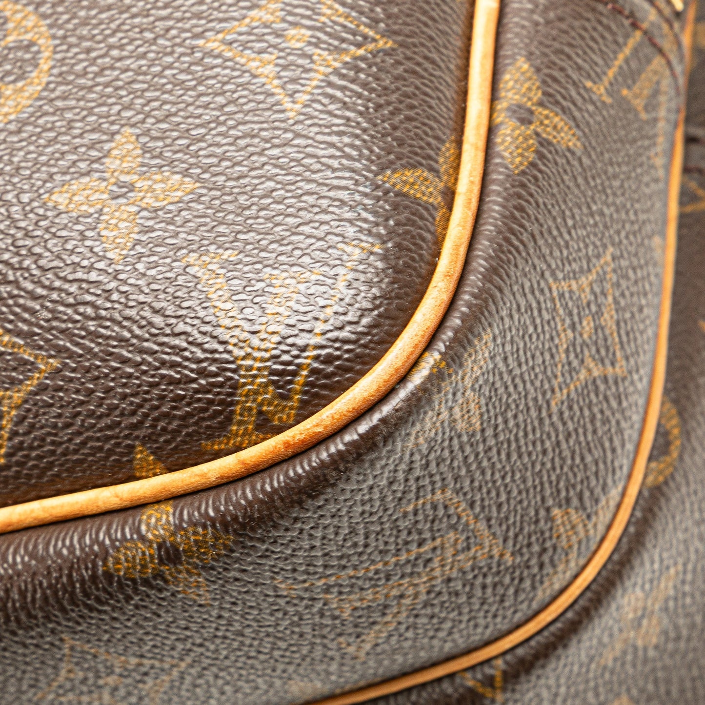 Louis Vuitton Monogram Reporter PM Brown