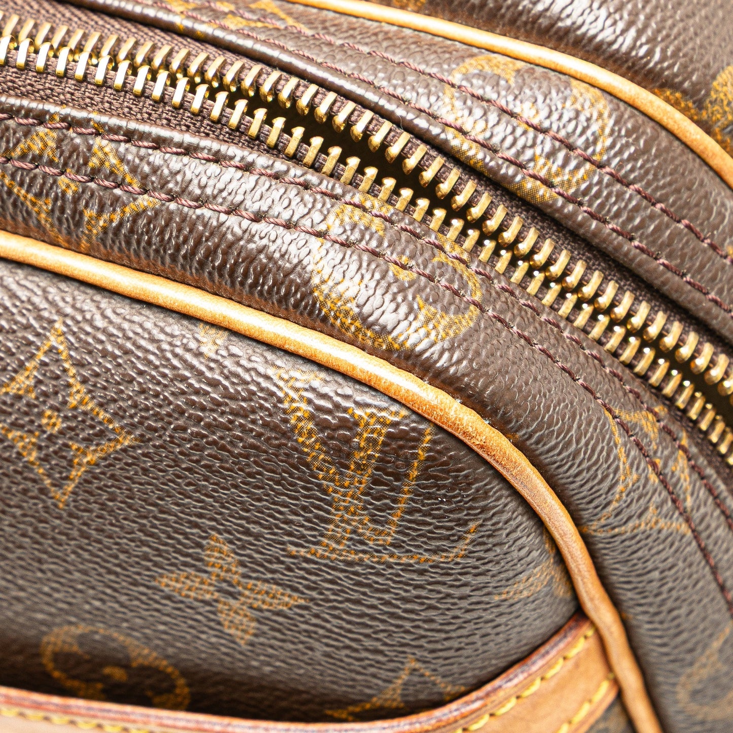 Louis Vuitton Monogram Reporter PM Brown