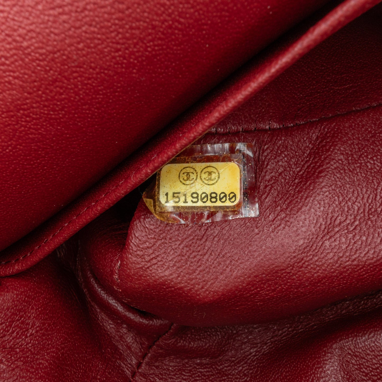 Chanel Medium Classic Tweed Double Flap Red
