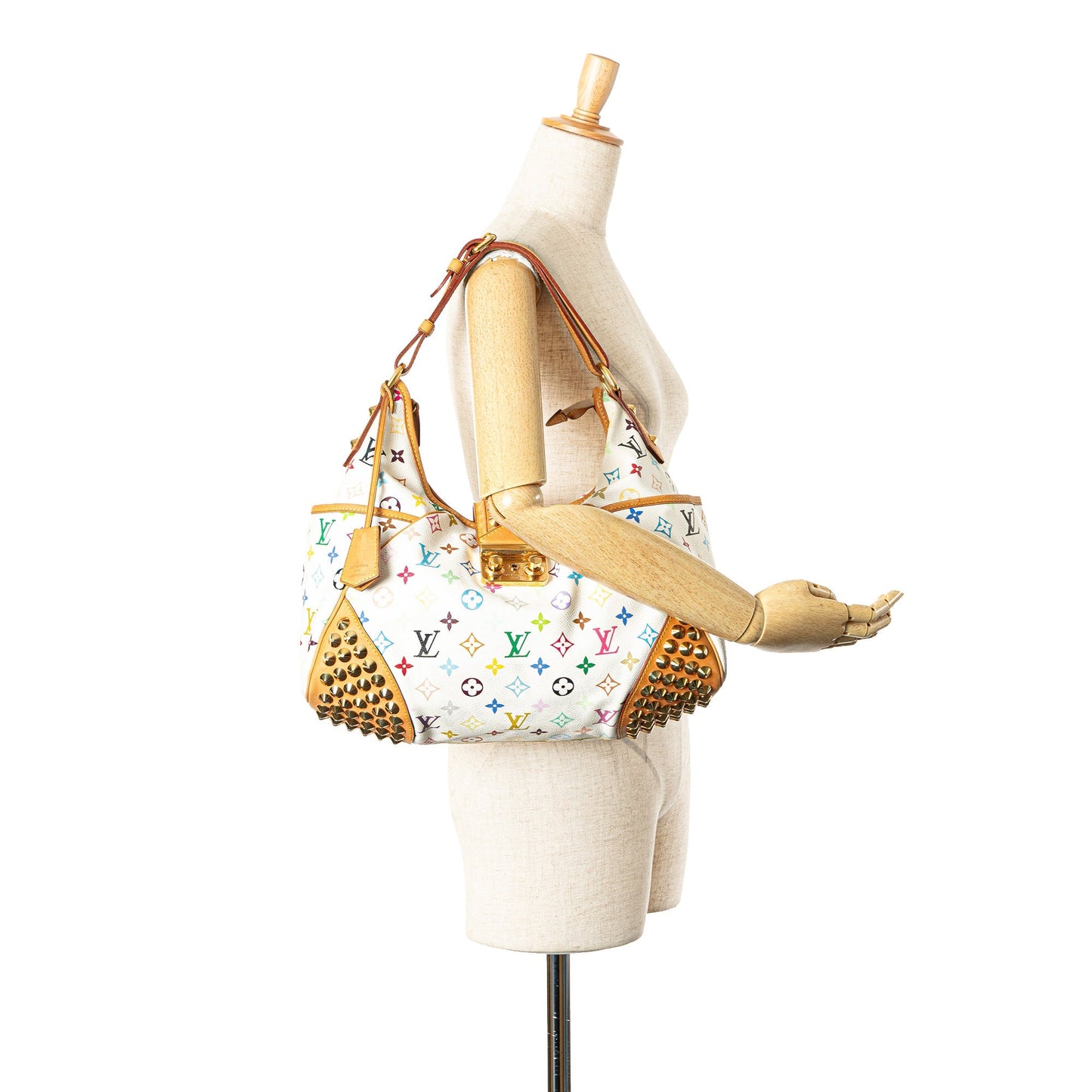 Louis Vuitton Monogram Multicolore Chrissie MM White
