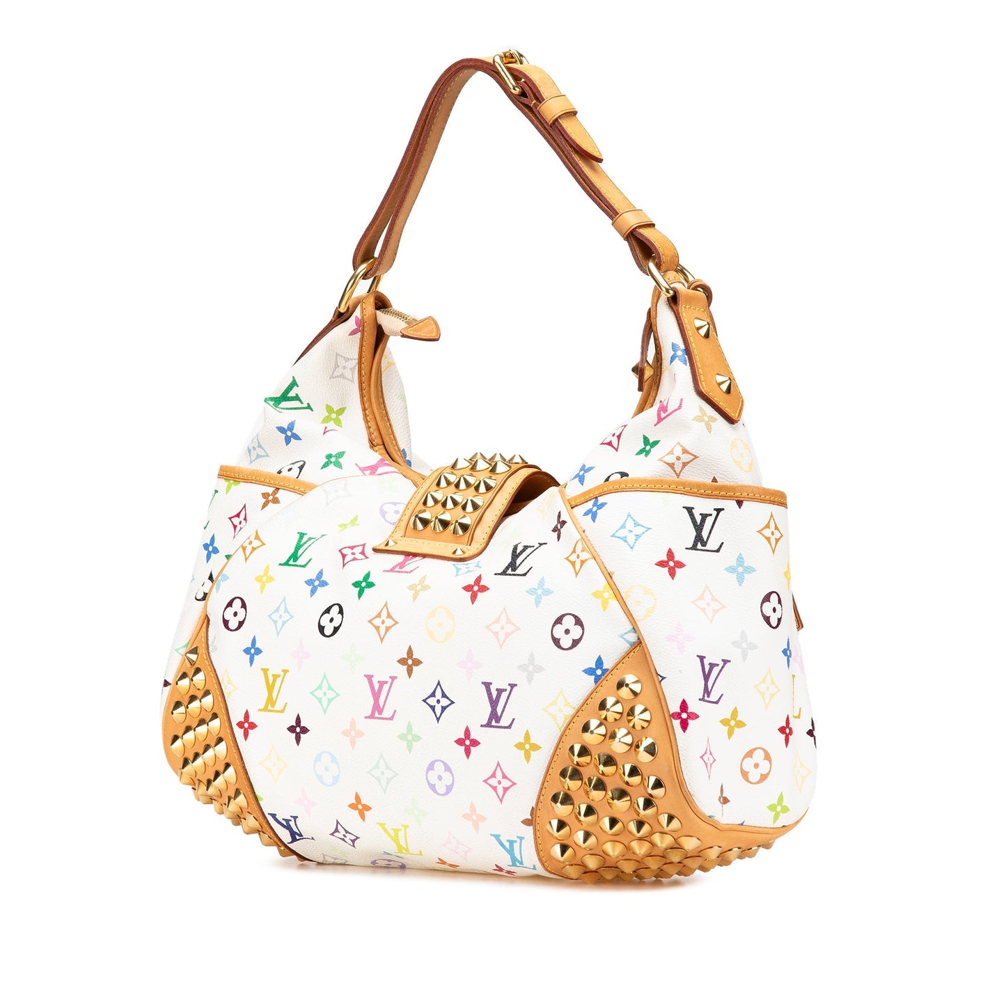 Louis Vuitton Monogram Multicolore Chrissie MM White