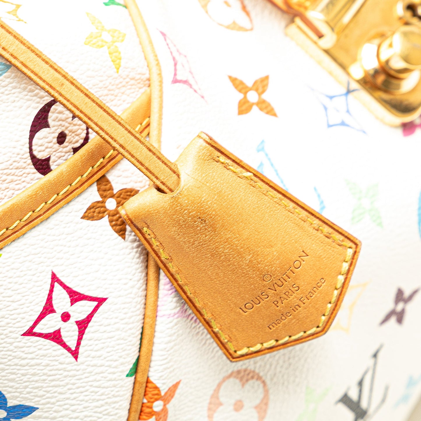 Louis Vuitton Monogram Multicolore Chrissie MM White