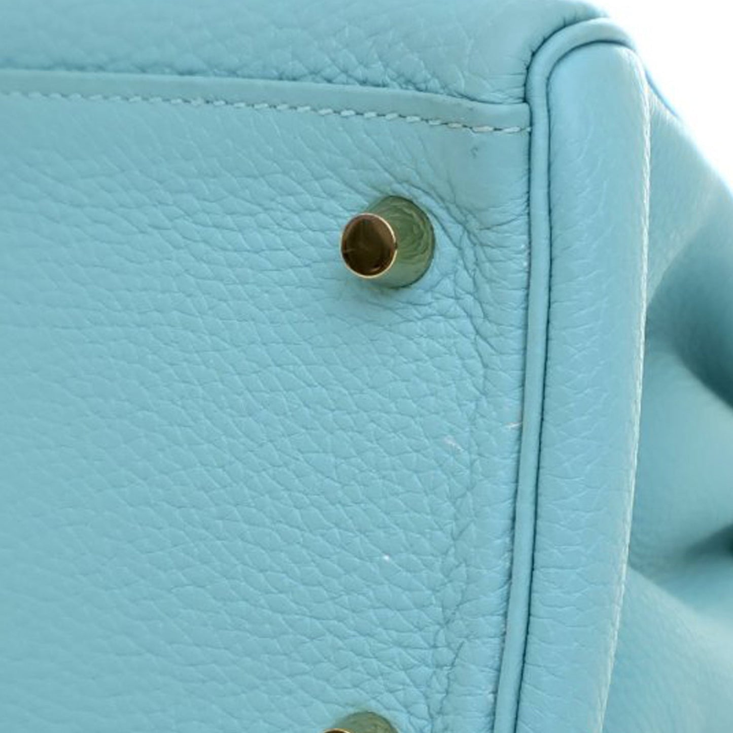 Hermès Togo Kelly II Retourne 32 Blue