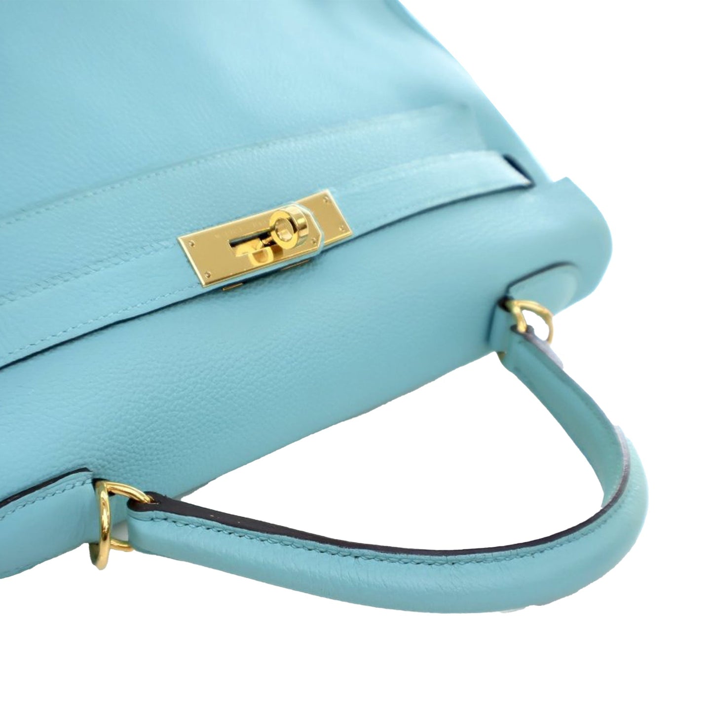 Hermès Togo Kelly II Retourne 32 Blue