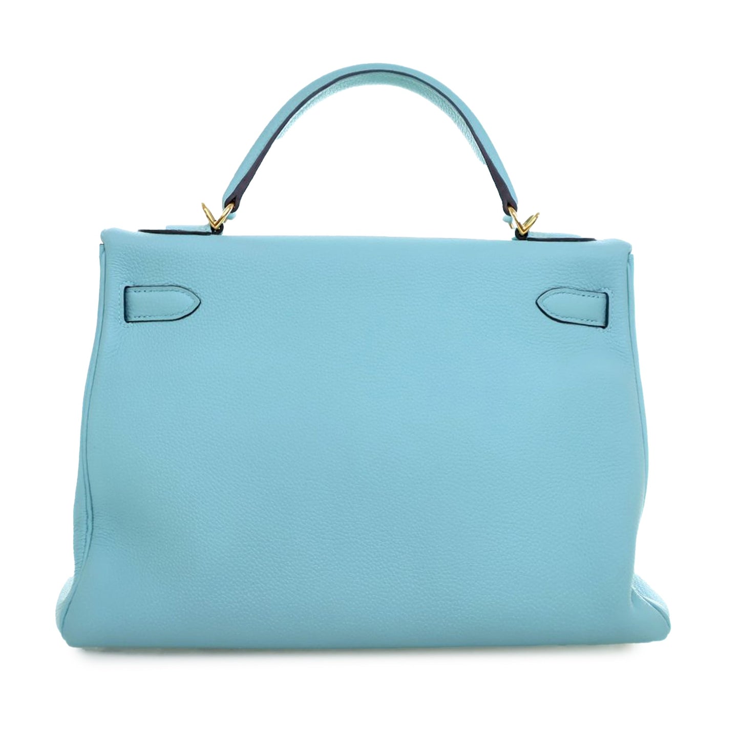 Hermès Togo Kelly II Retourne 32 Blue