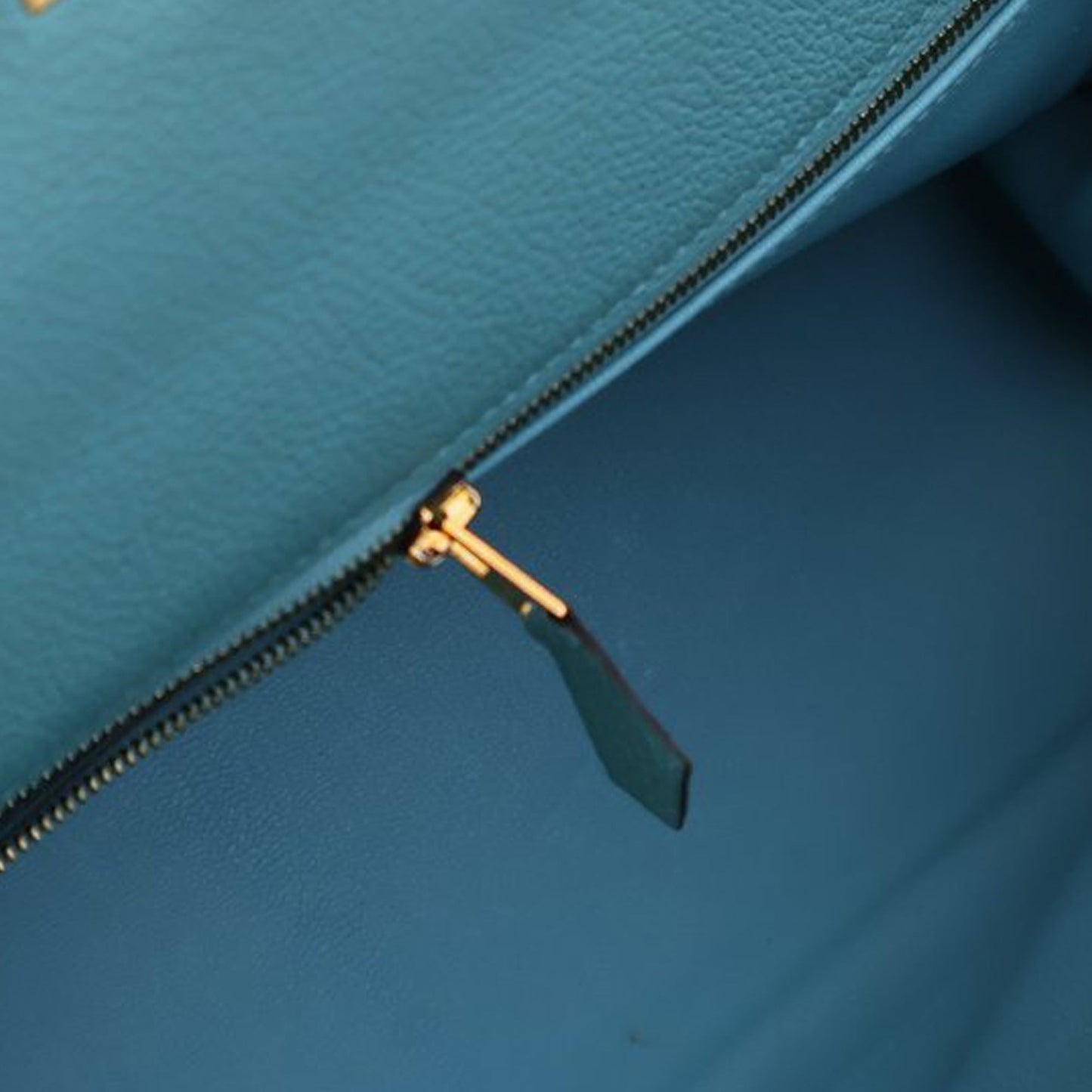 Hermès Togo Kelly II Retourne 32 Blue