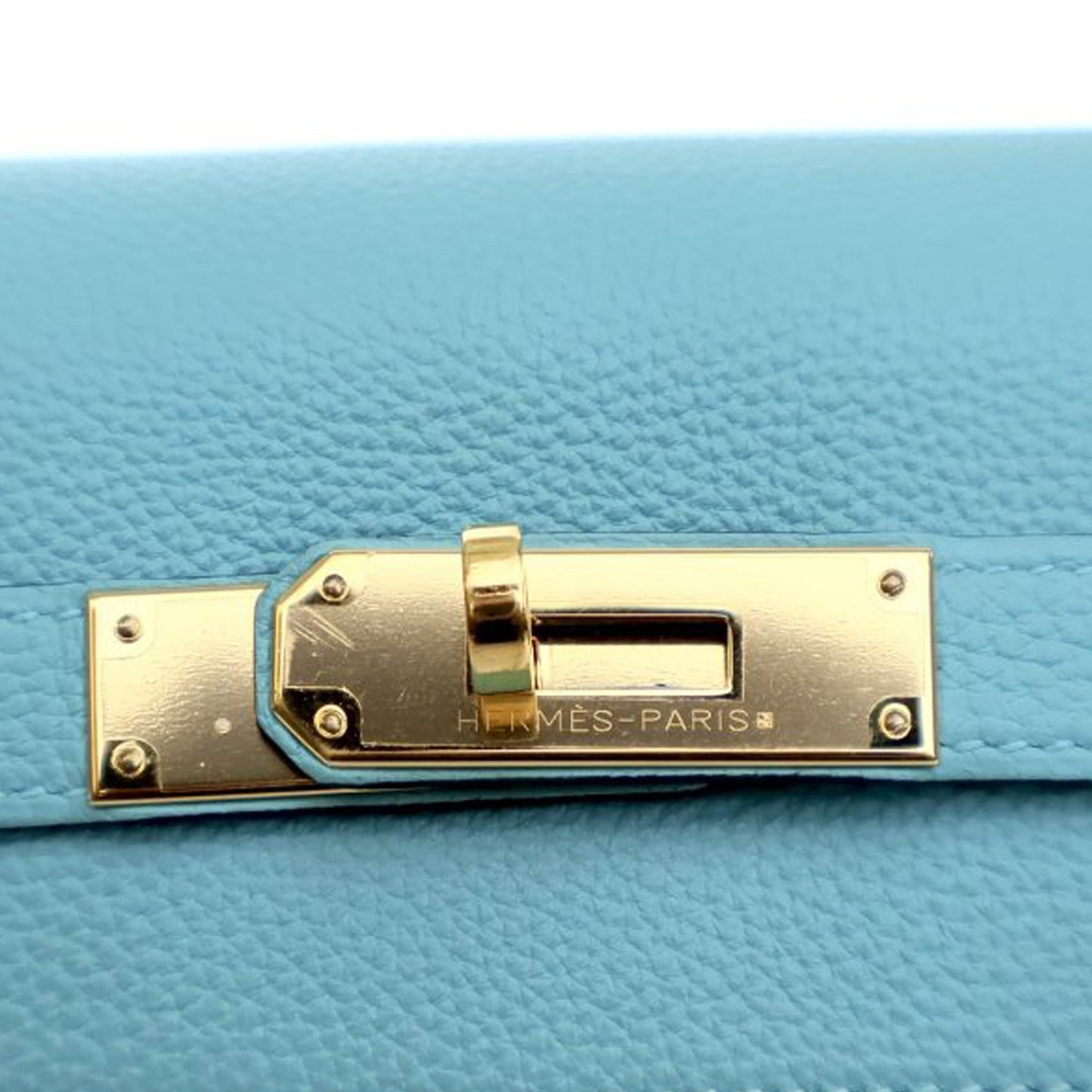 Hermès Togo Kelly II Retourne 32 Blue
