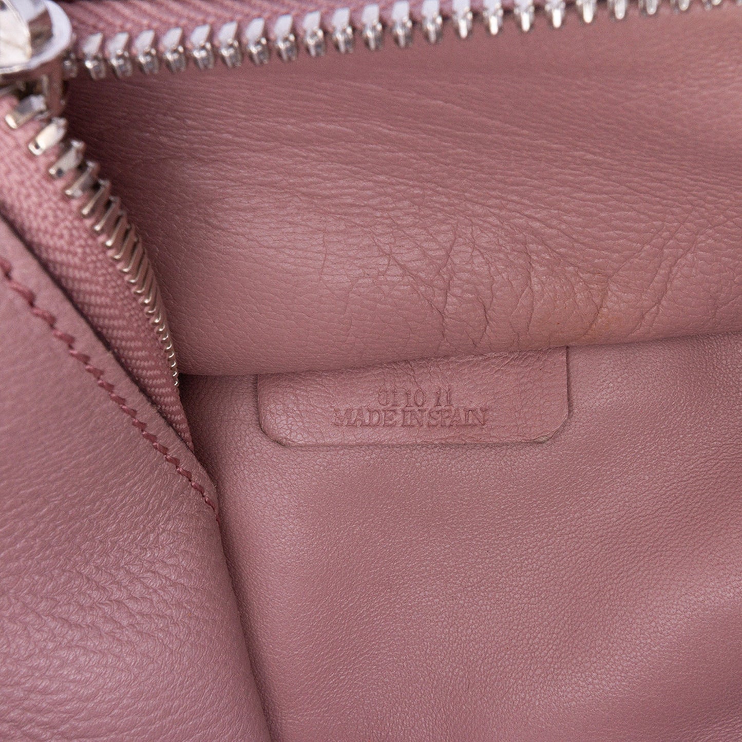 LOEWE Leather Amazona 36 Pink