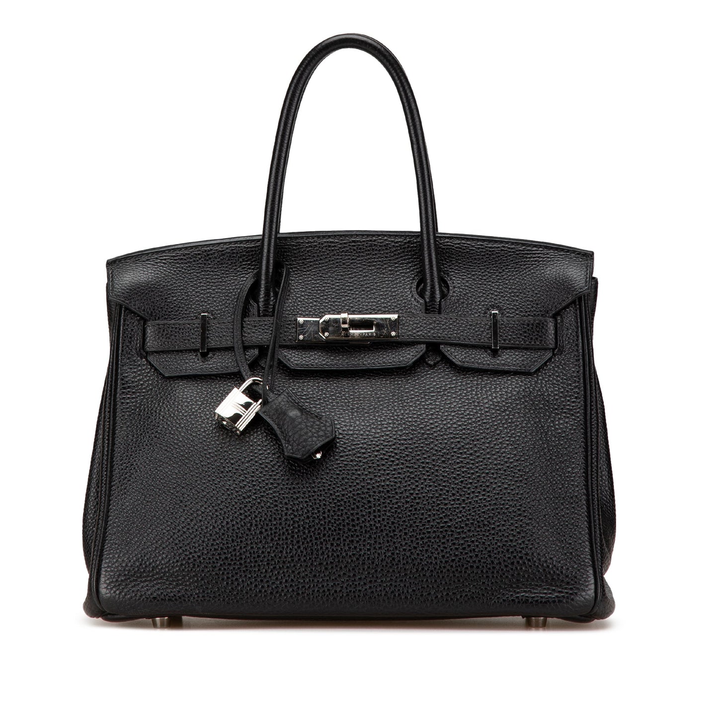 Hermès Clemence Birkin Retourne 30 Black