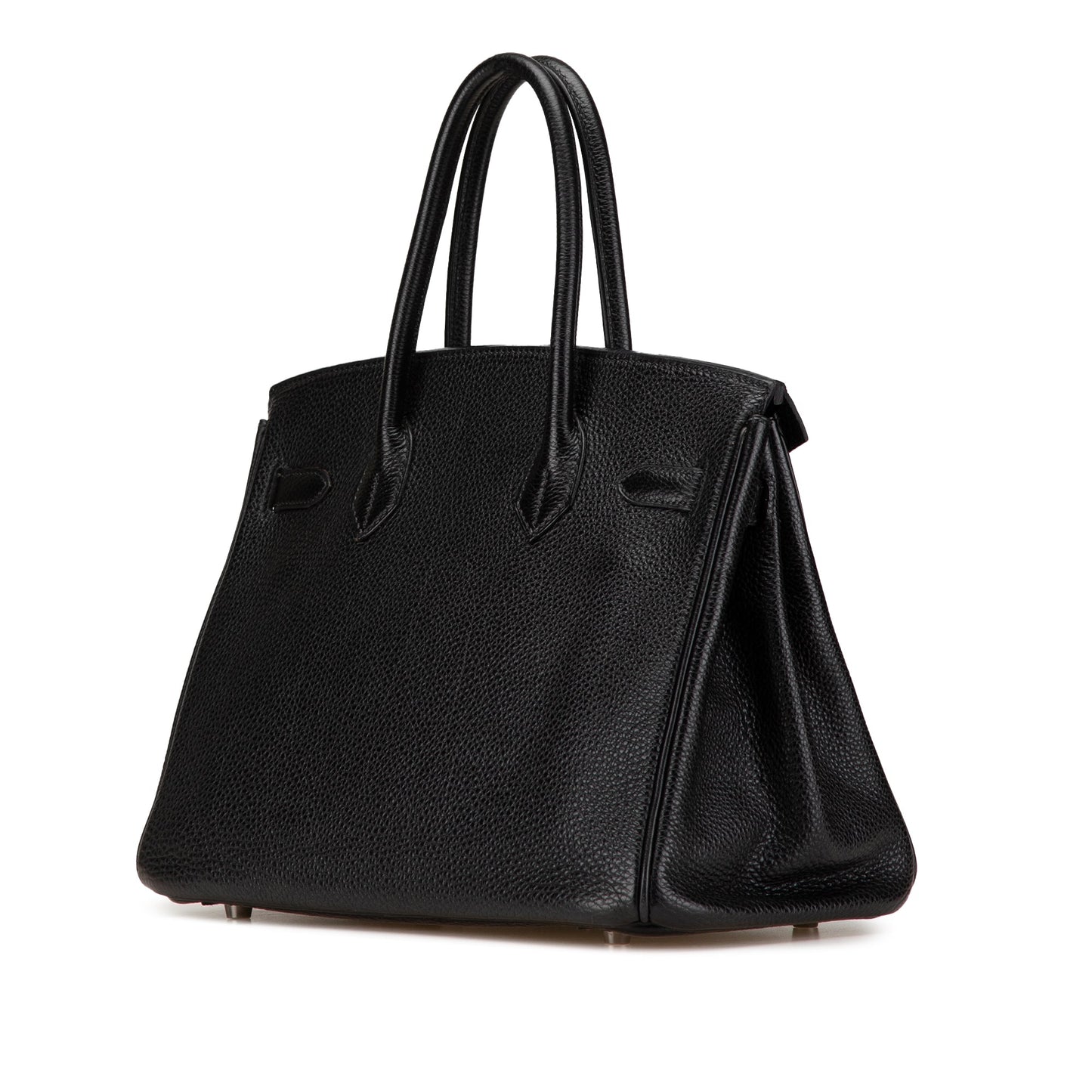 Hermès Clemence Birkin Retourne 30 Black