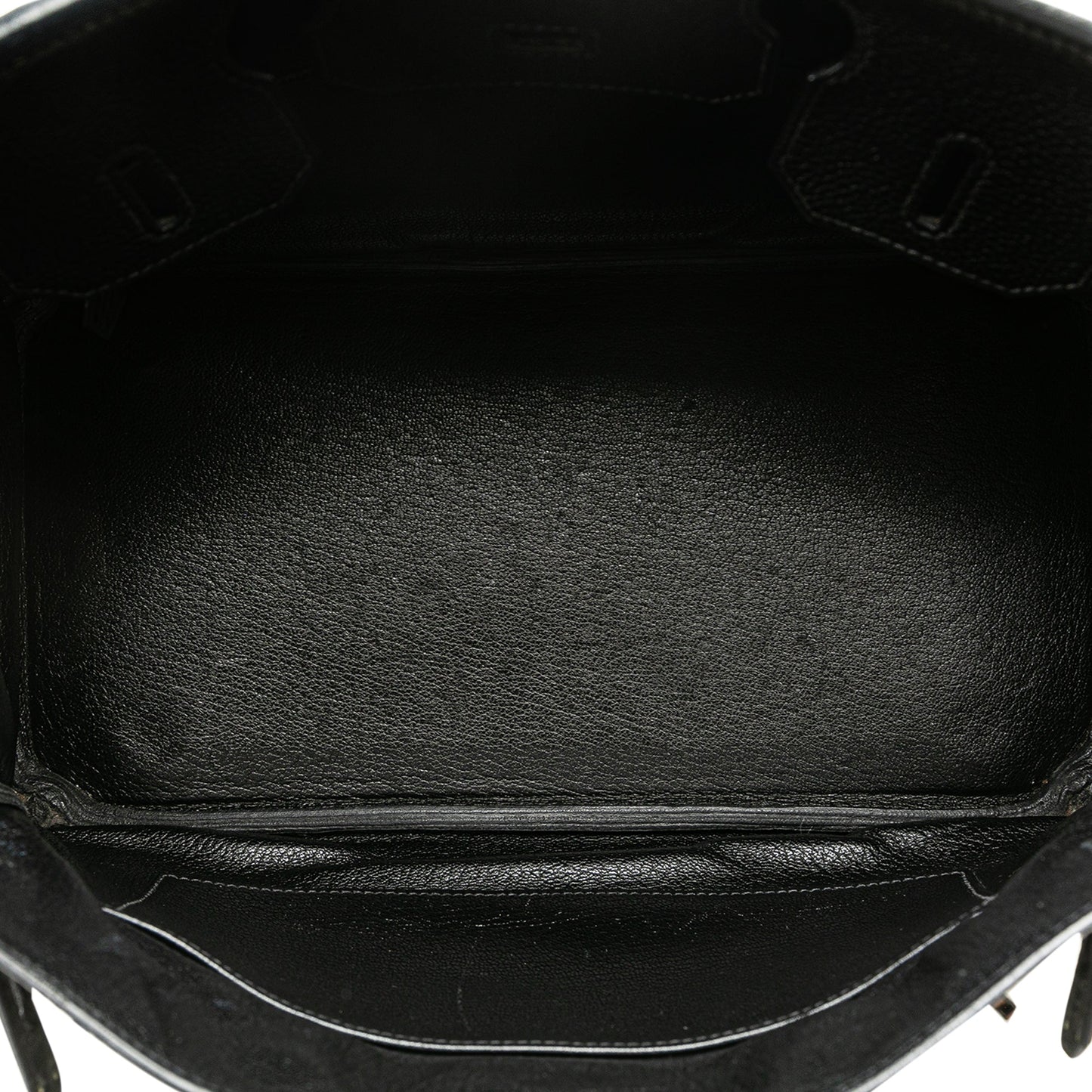 Hermès Clemence Birkin Retourne 30 Black