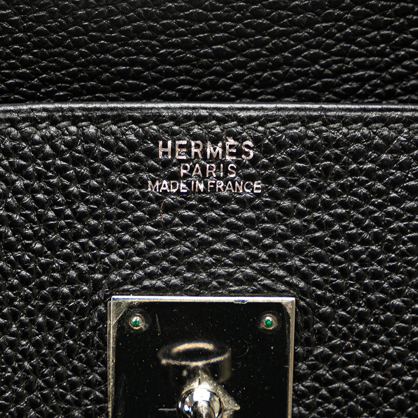 Hermès Clemence Birkin Retourne 30 Black