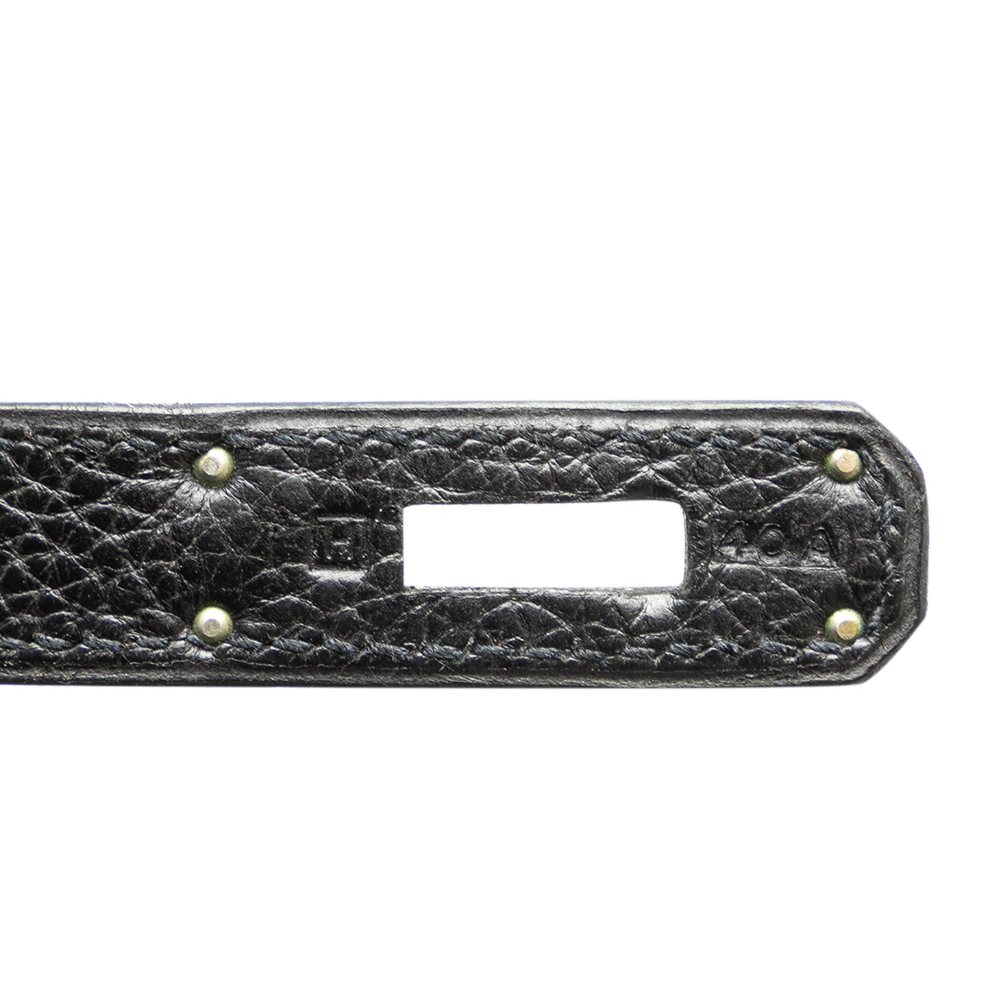 Hermès Clemence Birkin Retourne 30 Black