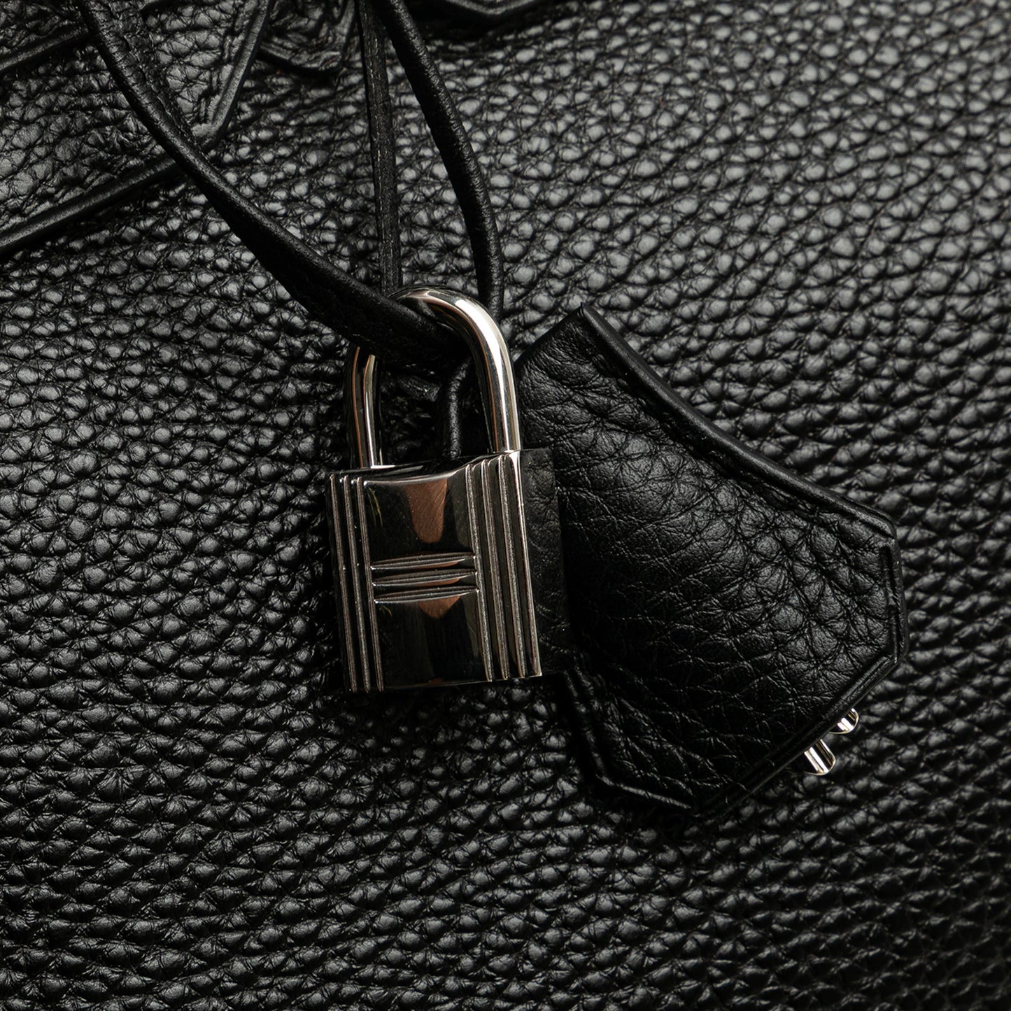 Hermès Clemence Birkin Retourne 30 Black