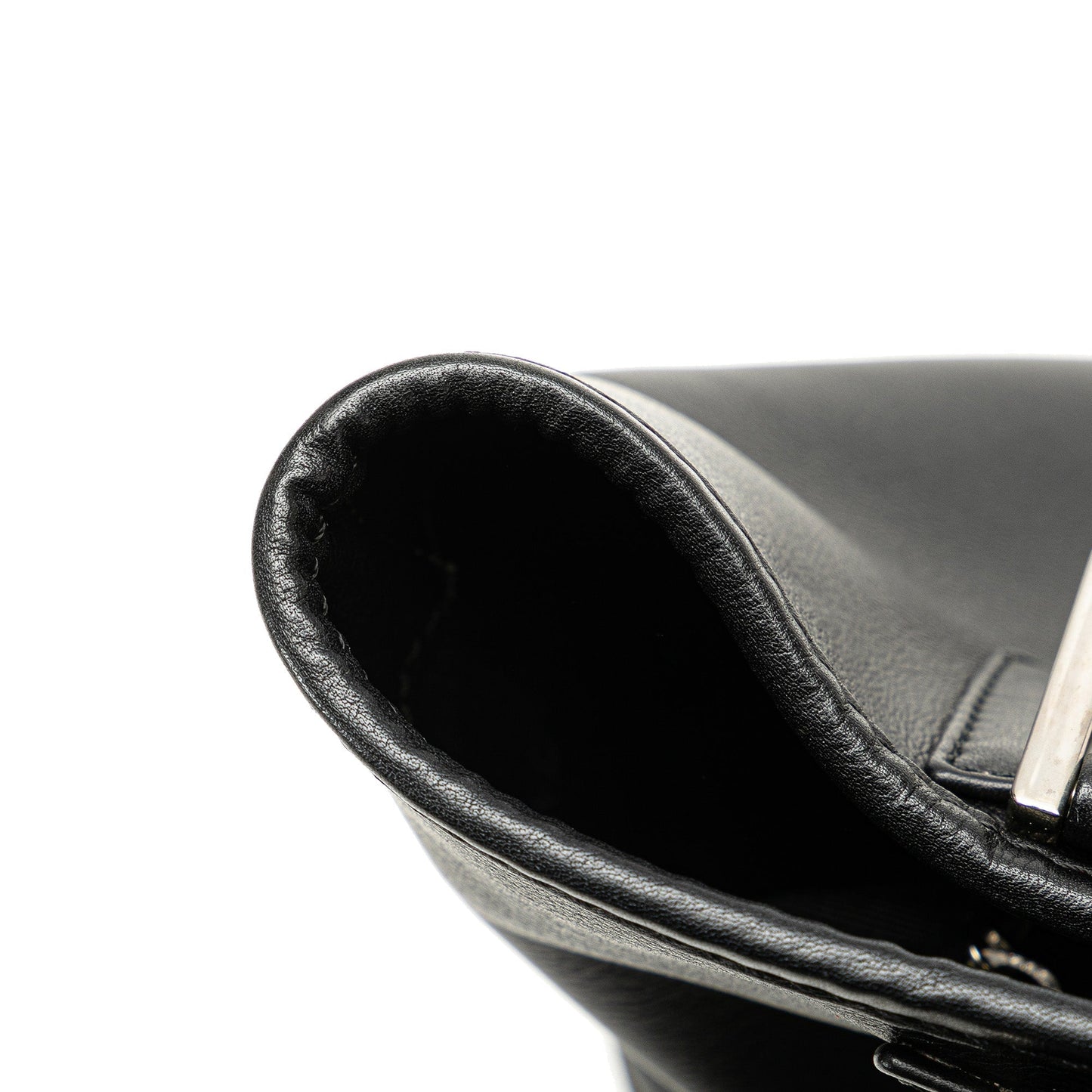 LOEWE Leather Fusta 28 Tote Black