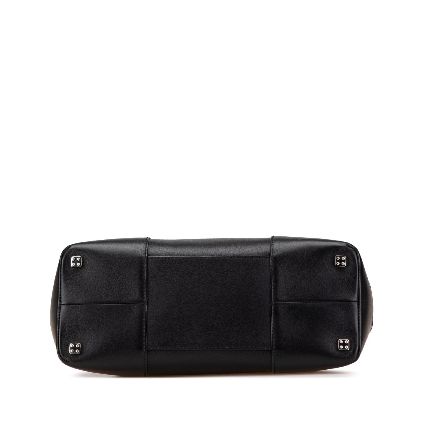 LOEWE Leather Fusta 28 Tote Black