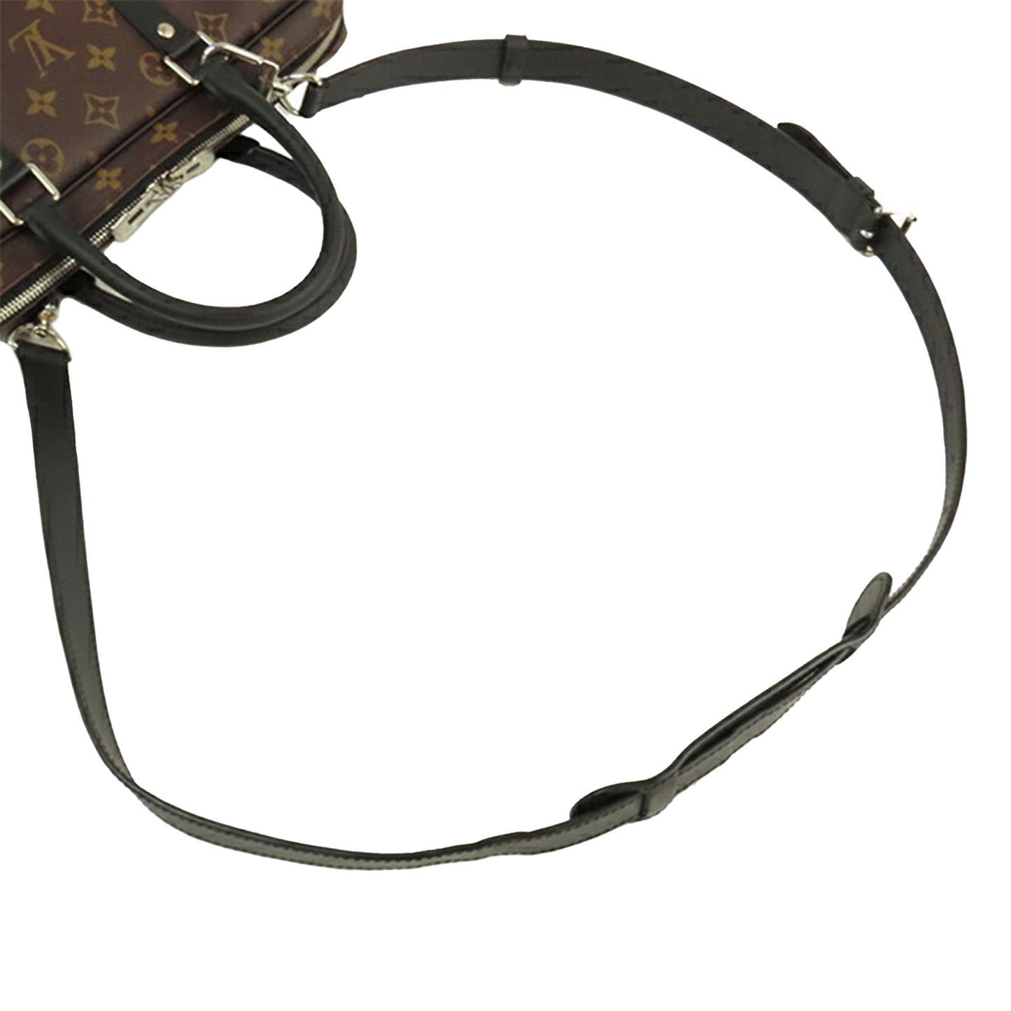 Louis Vuitton Monogram Macassar Porte Documents Voyage Brown