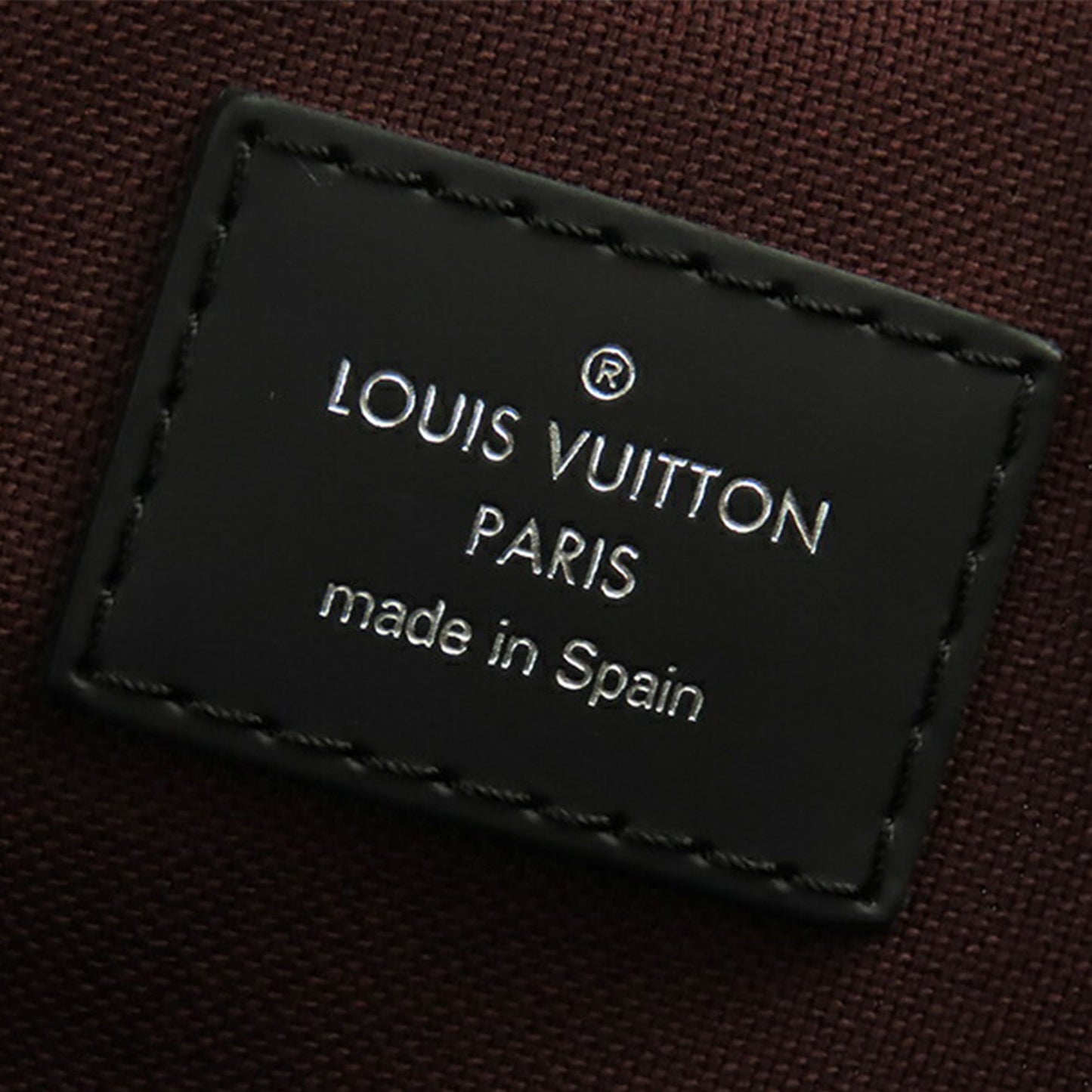 Louis Vuitton Monogram Macassar Porte Documents Voyage Brown