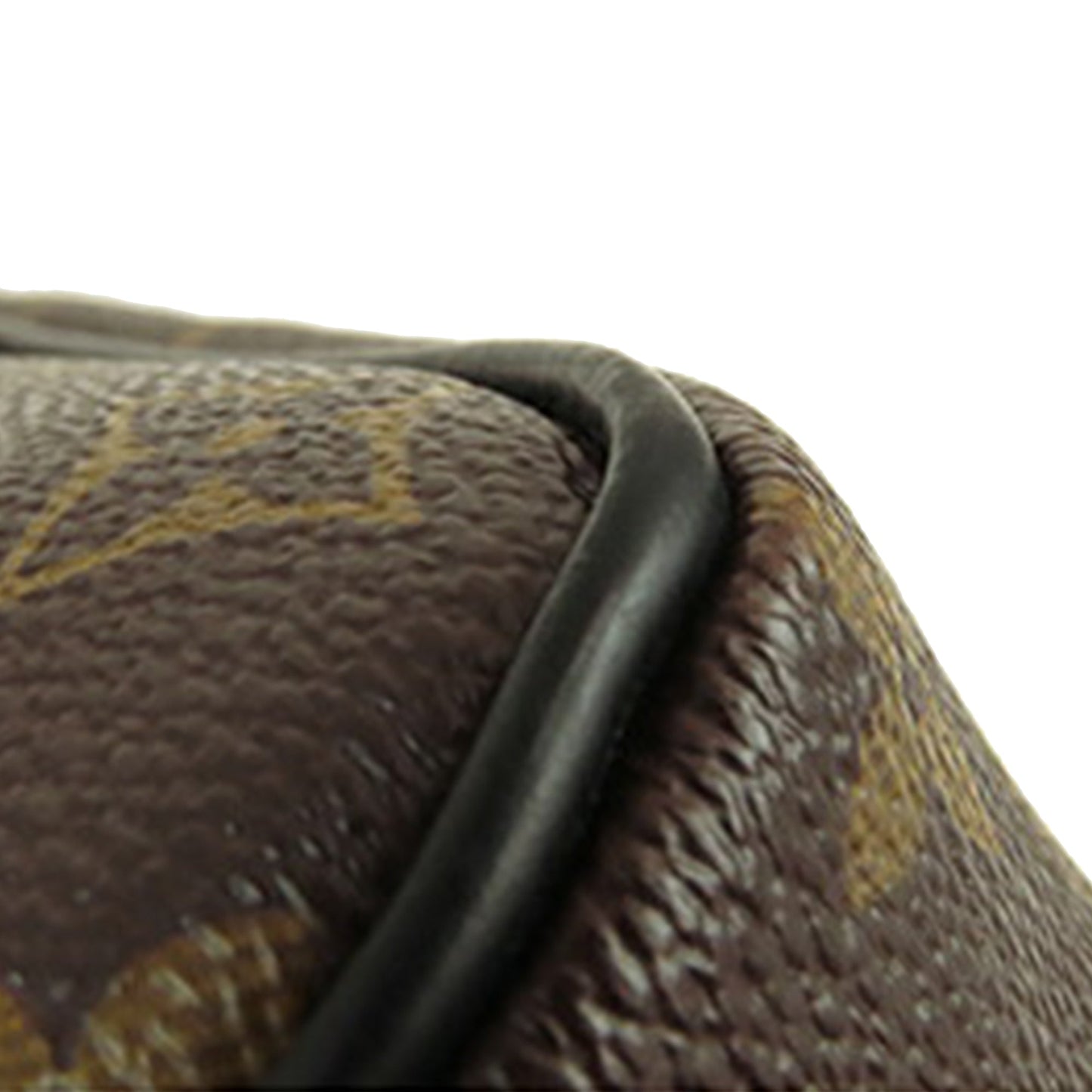 Louis Vuitton Monogram Macassar Porte Documents Voyage Brown