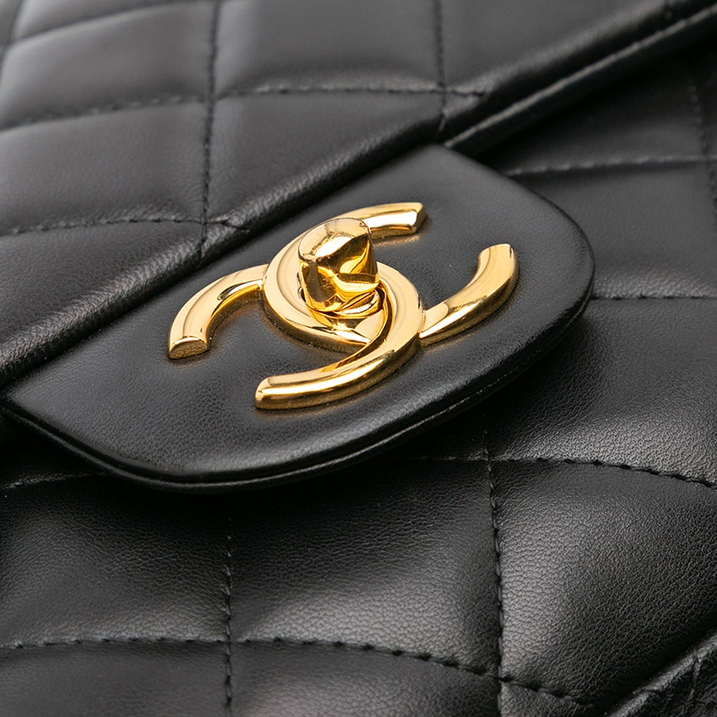 Chanel Maxi Classic Lambskin Double Flap Black