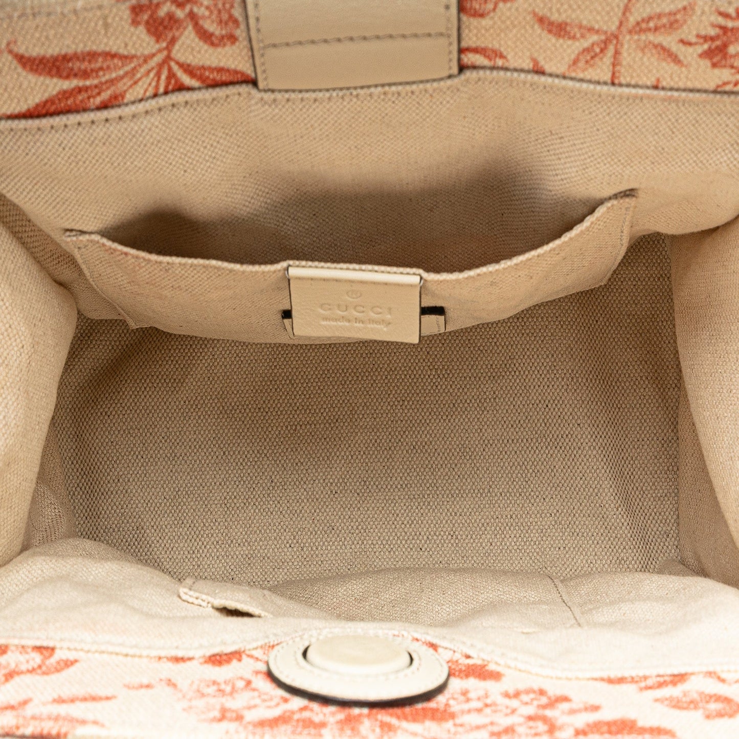 Gucci GG Ribbon Herbarium Satchel Pink
