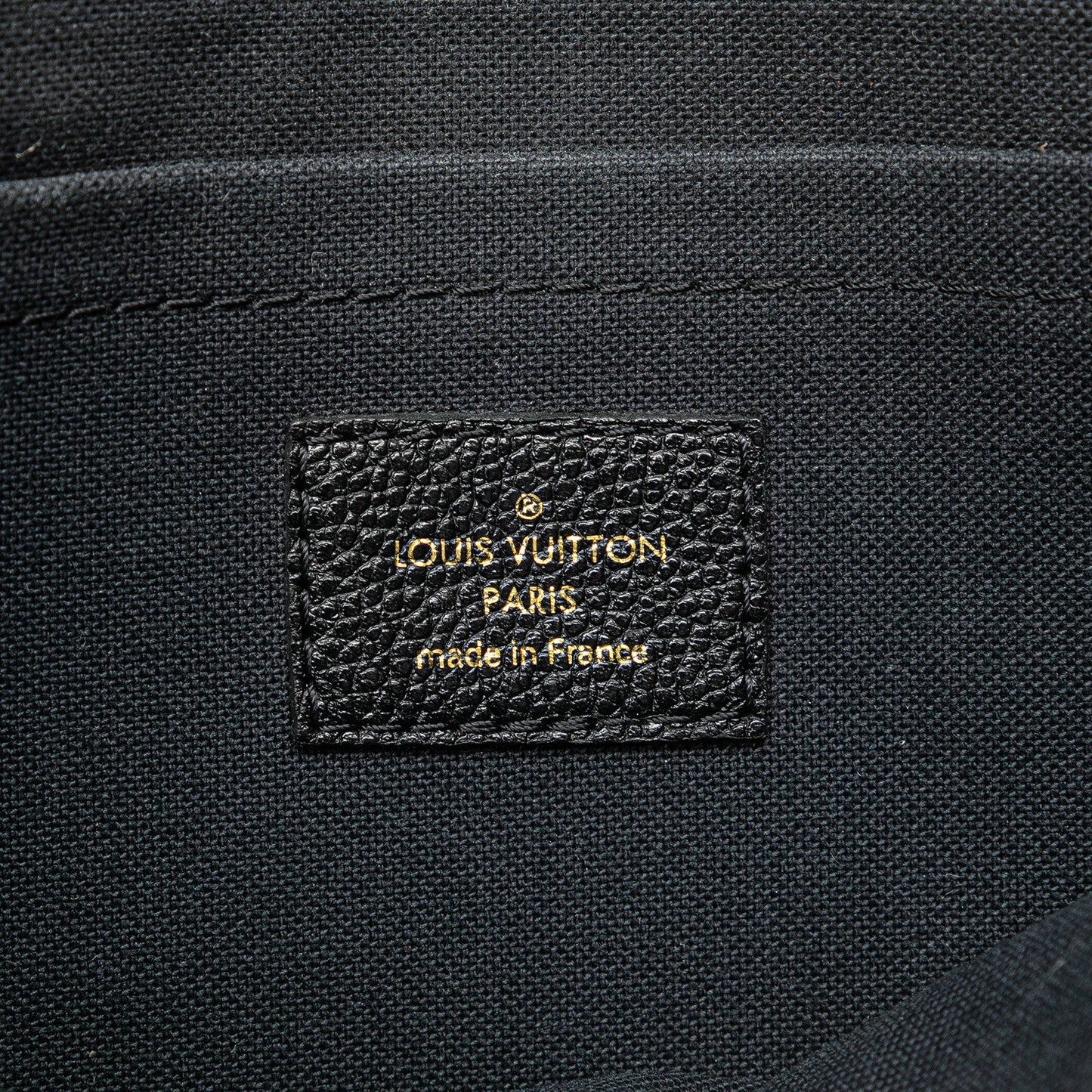 Louis Vuitton Monogram Empreinte Daily Pouch Black