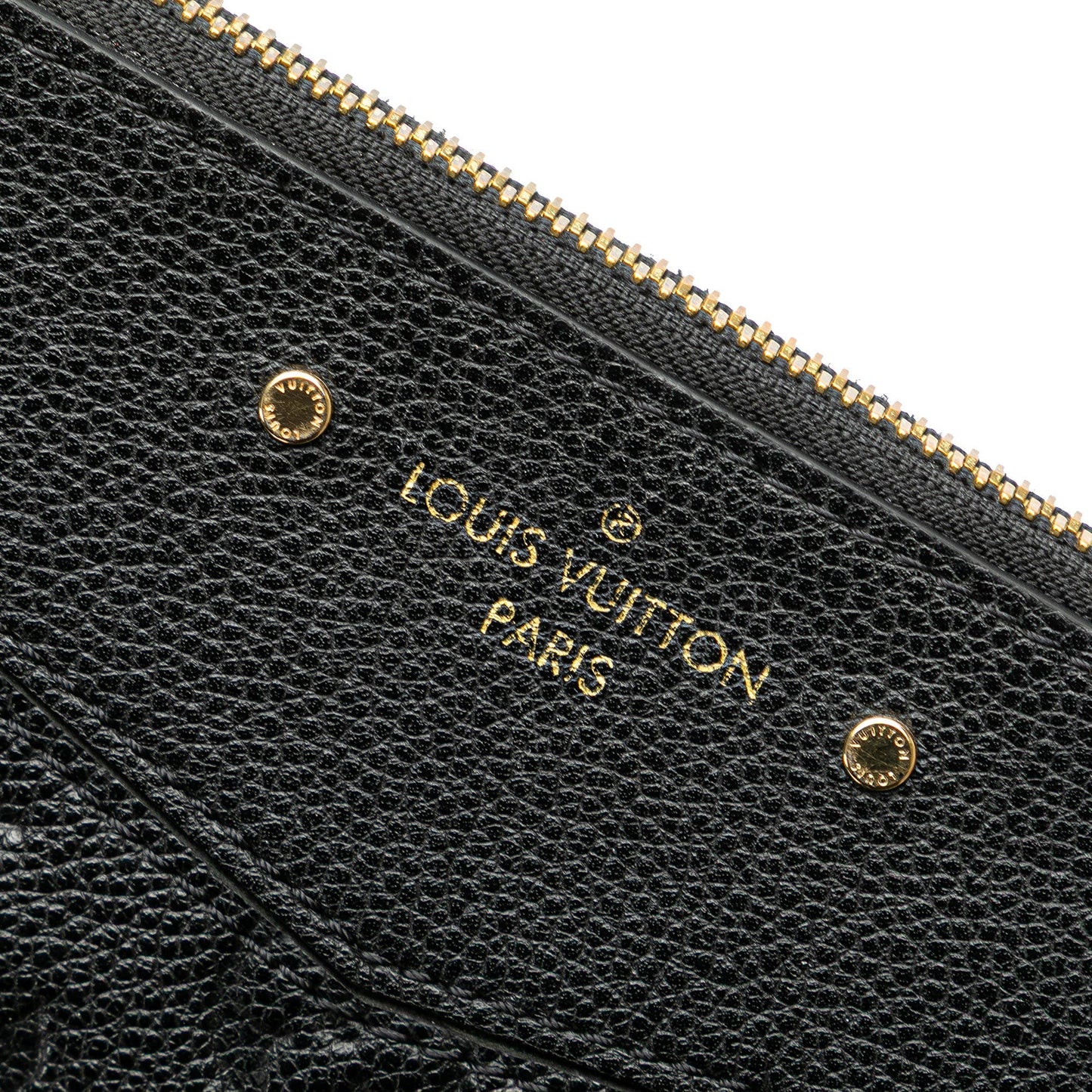 Louis Vuitton Monogram Empreinte Daily Pouch Black