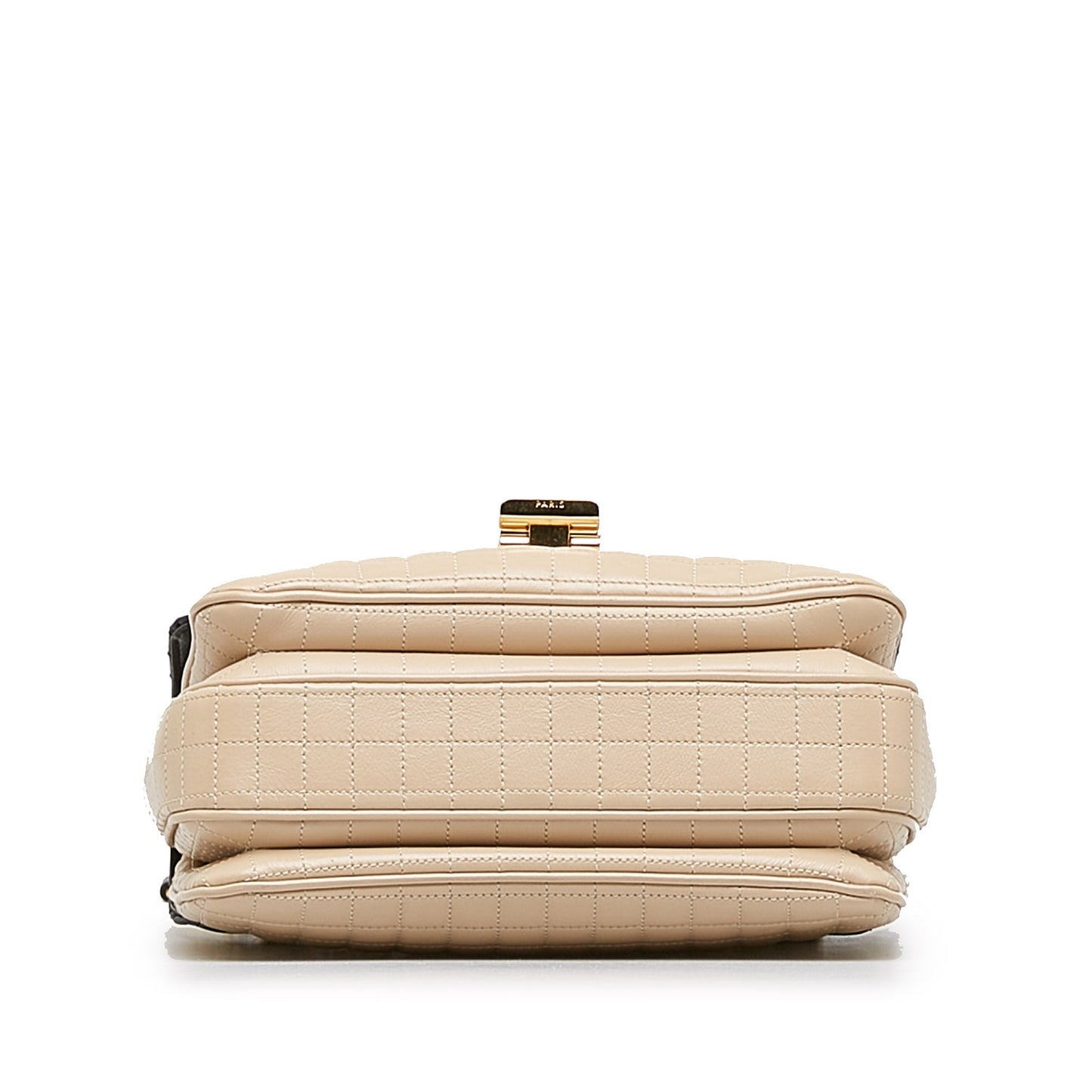 Celine Medium Quilted C Crossbody Brown