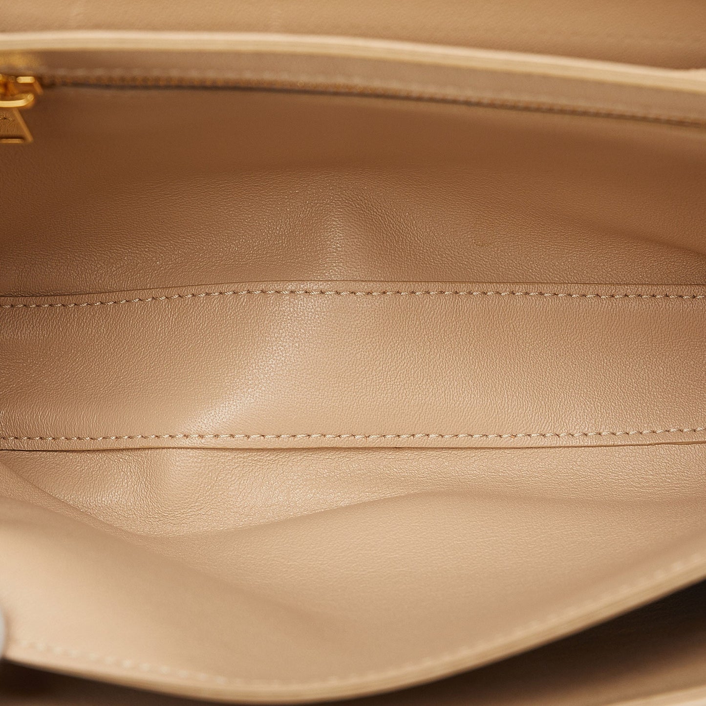 Celine Medium Quilted C Crossbody Brown