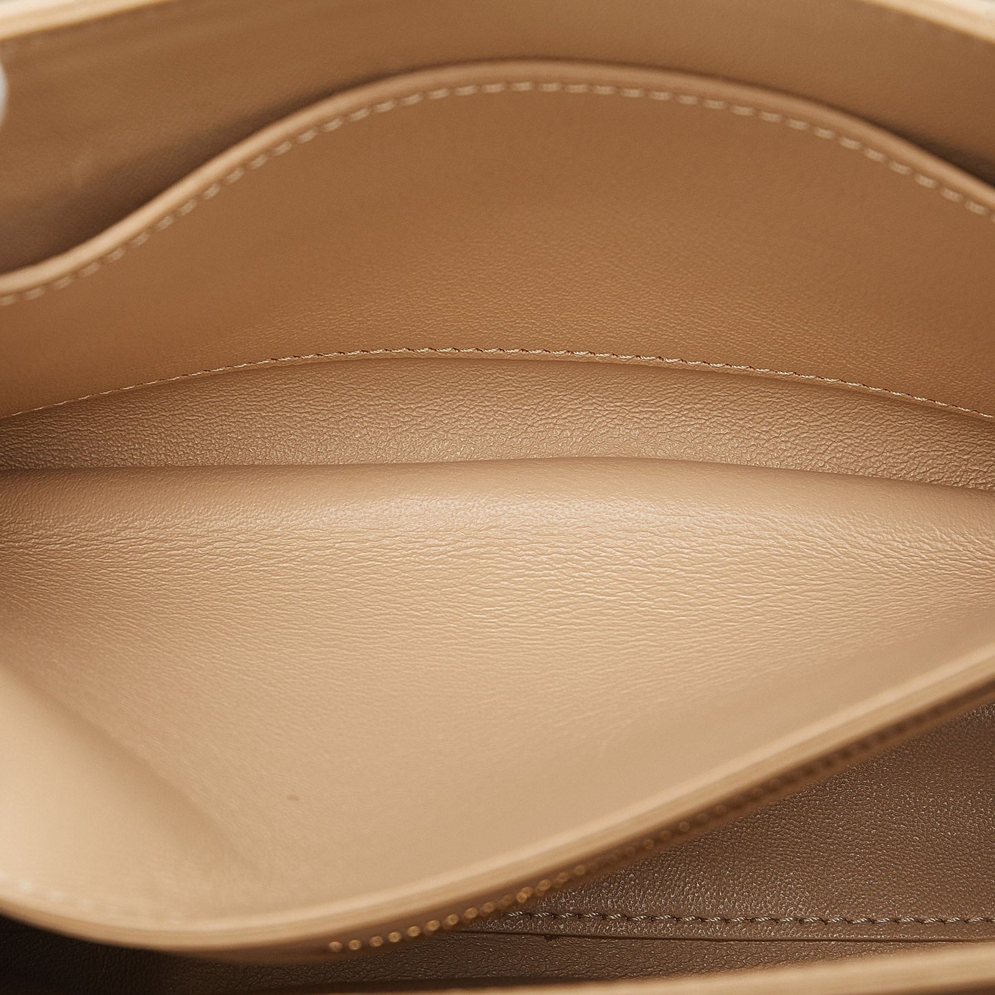 Celine Medium Quilted C Crossbody Brown