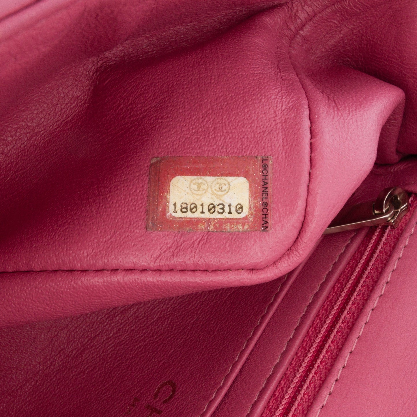 Chanel Mini Rectangular Classic Lambskin Single Flap Pink