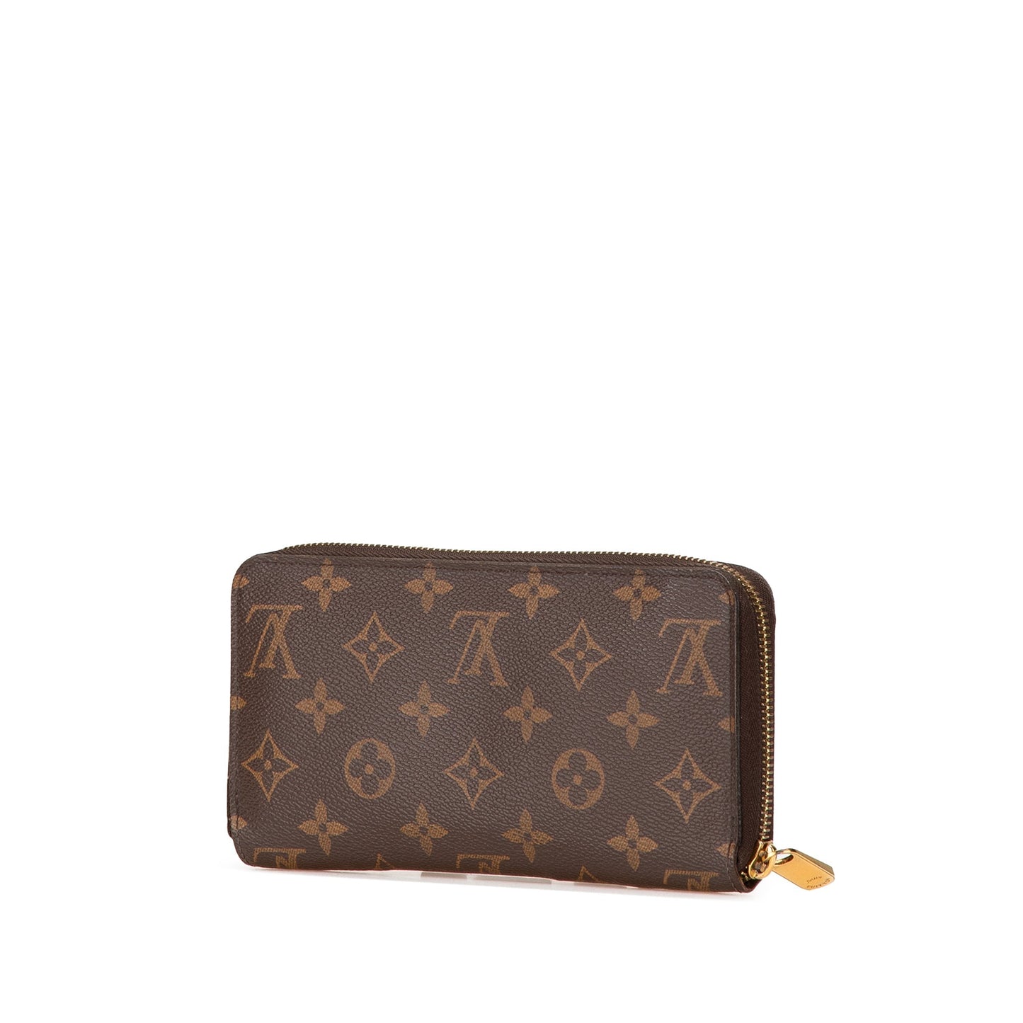 Louis Vuitton Monogram Zippy Long Wallet Brown