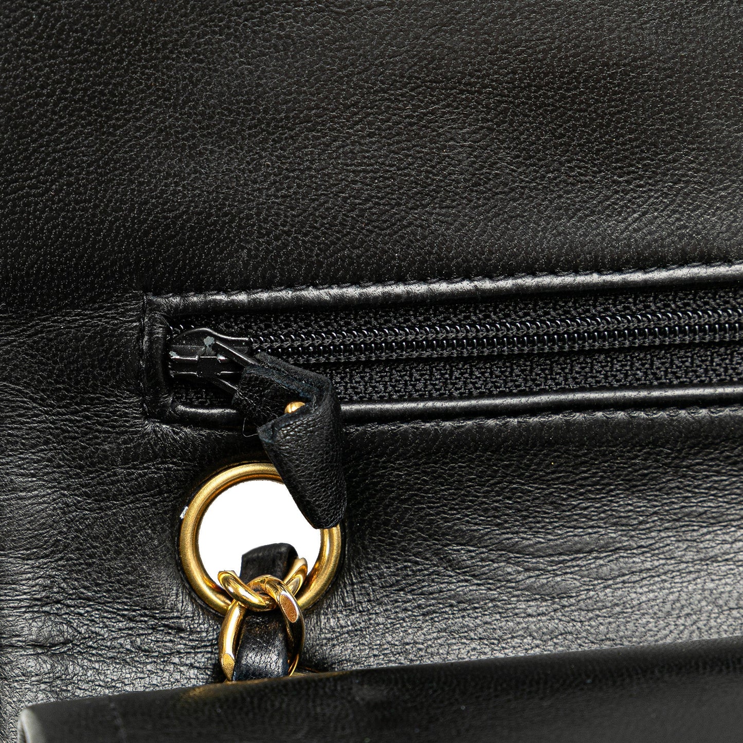Chanel Small Classic Lambskin Double Flap Black