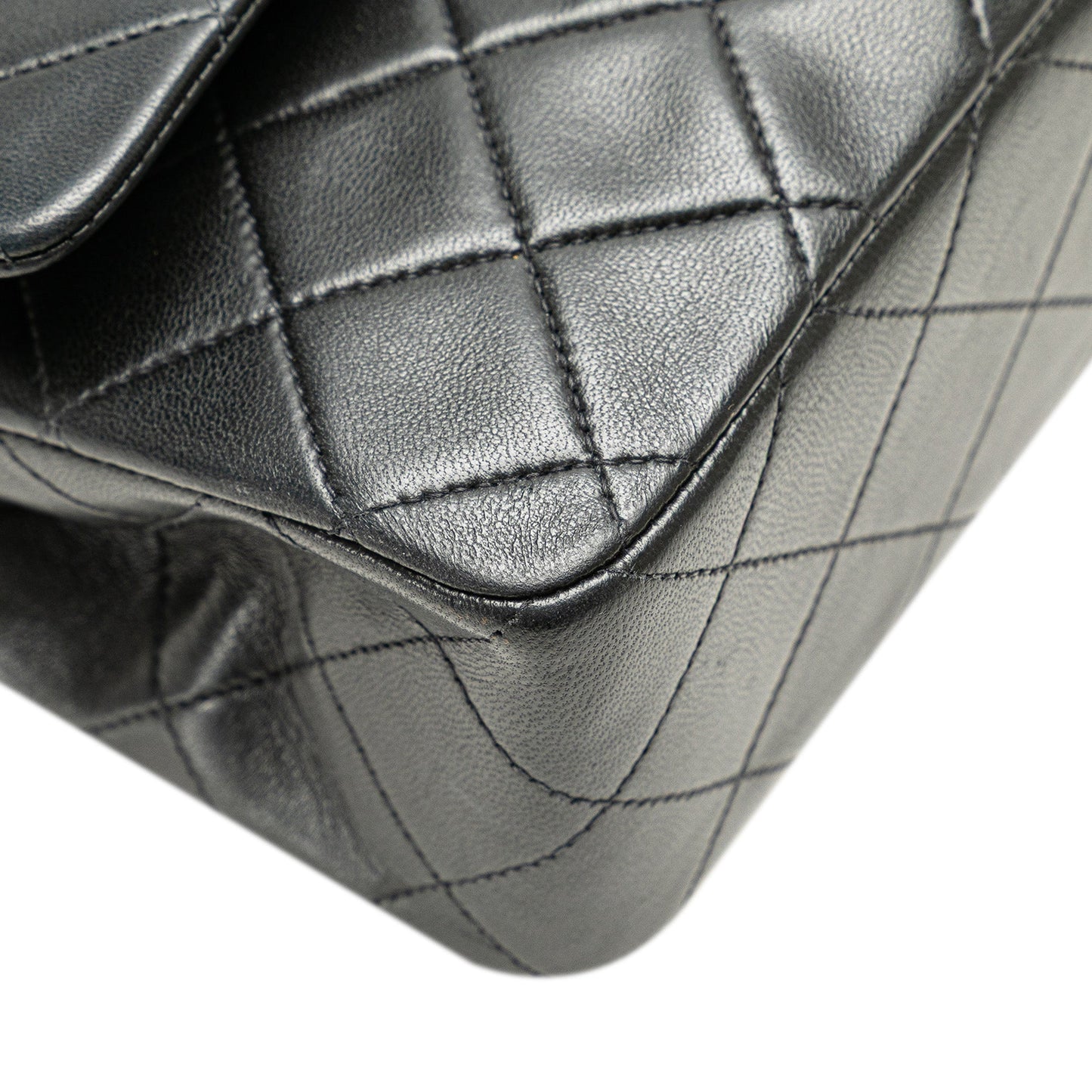 Chanel Small Classic Lambskin Double Flap Black