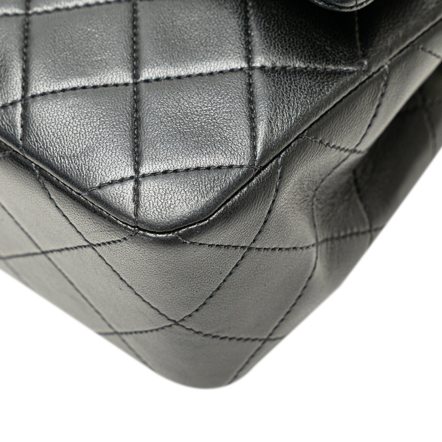 Chanel Small Classic Lambskin Double Flap Black