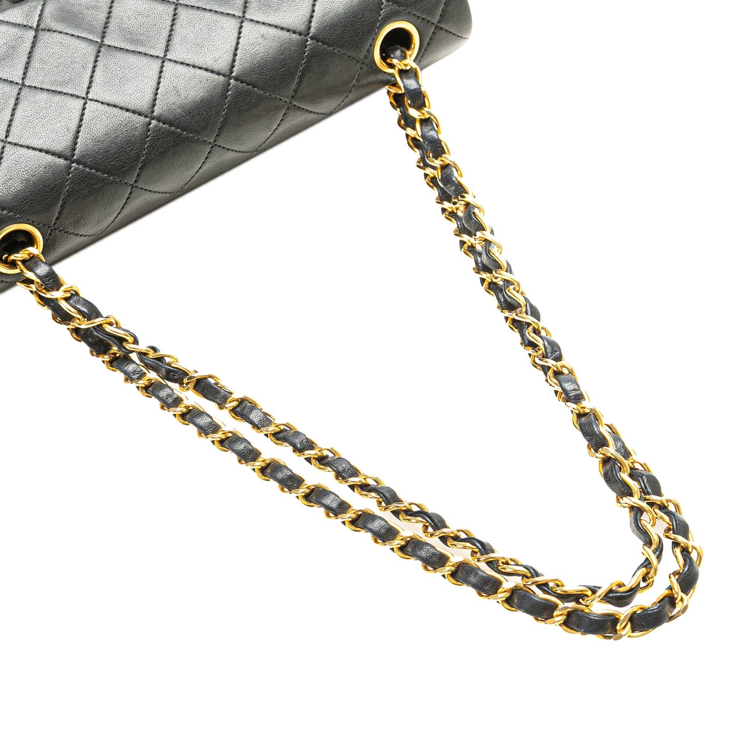 Chanel Small Classic Lambskin Double Flap Black
