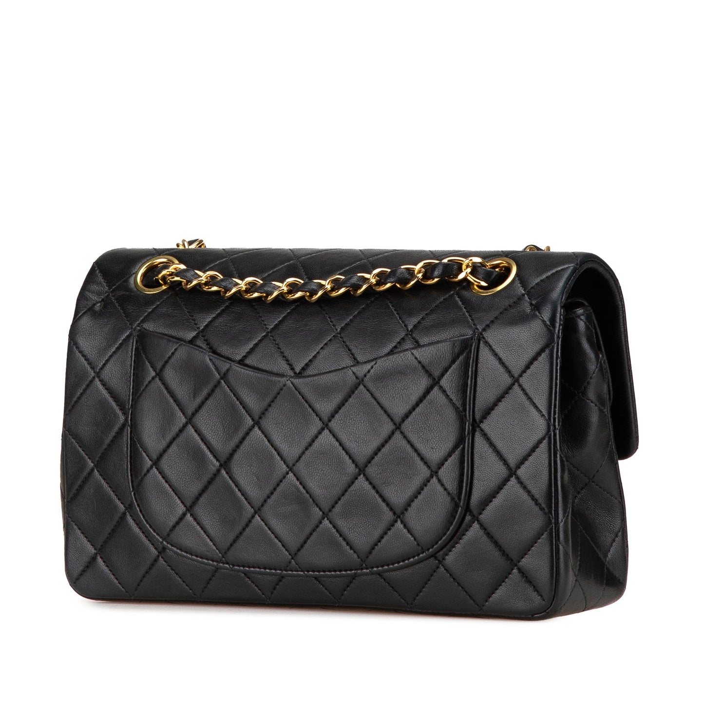 Chanel Small Classic Lambskin Double Flap Black