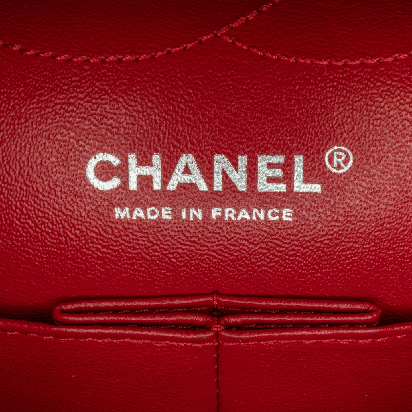 Chanel Medium Suede Re-issue 2.55 Double Flap Red