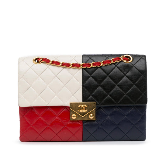 Chanel Pagoda Colorblocking Shoulder Bag Multi
