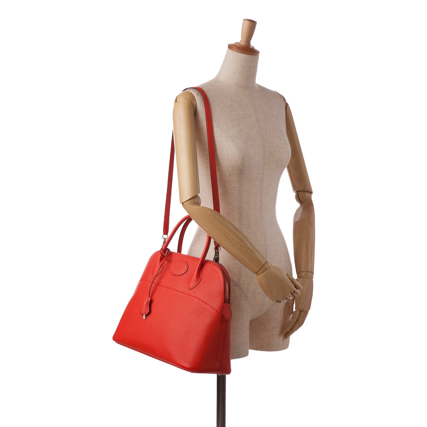 Hermès Clemence Bolide 31 Red