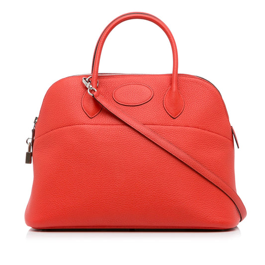 Hermès Clemence Bolide 31 Red