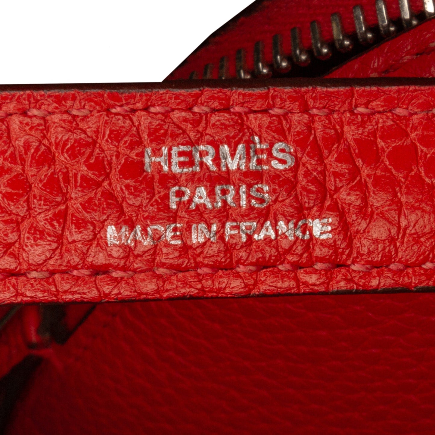 Hermès Clemence Bolide 31 Red