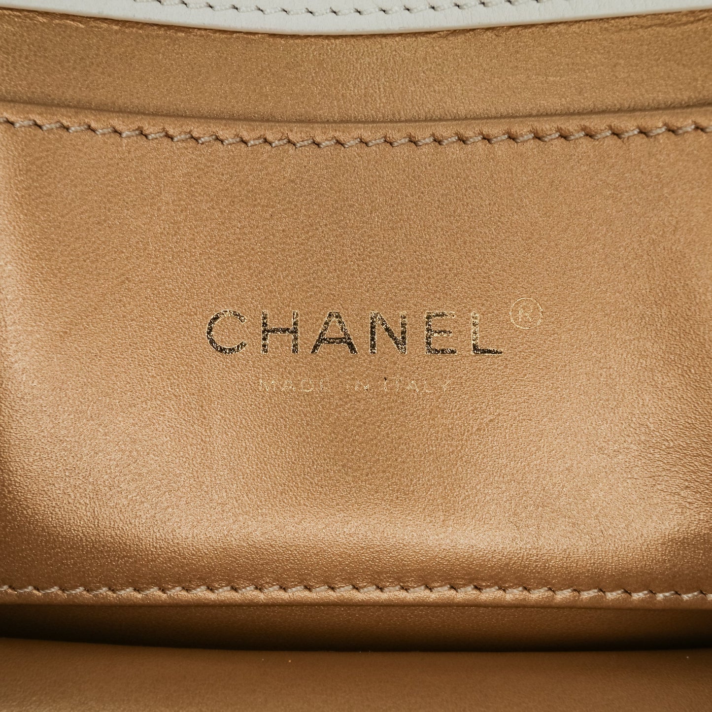 Chanel Small CC Quilted Calfskin Crystal Pearl Full Flap White
